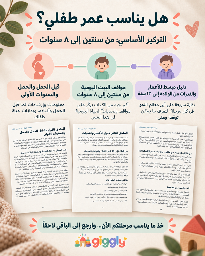 الفئات العمرية
